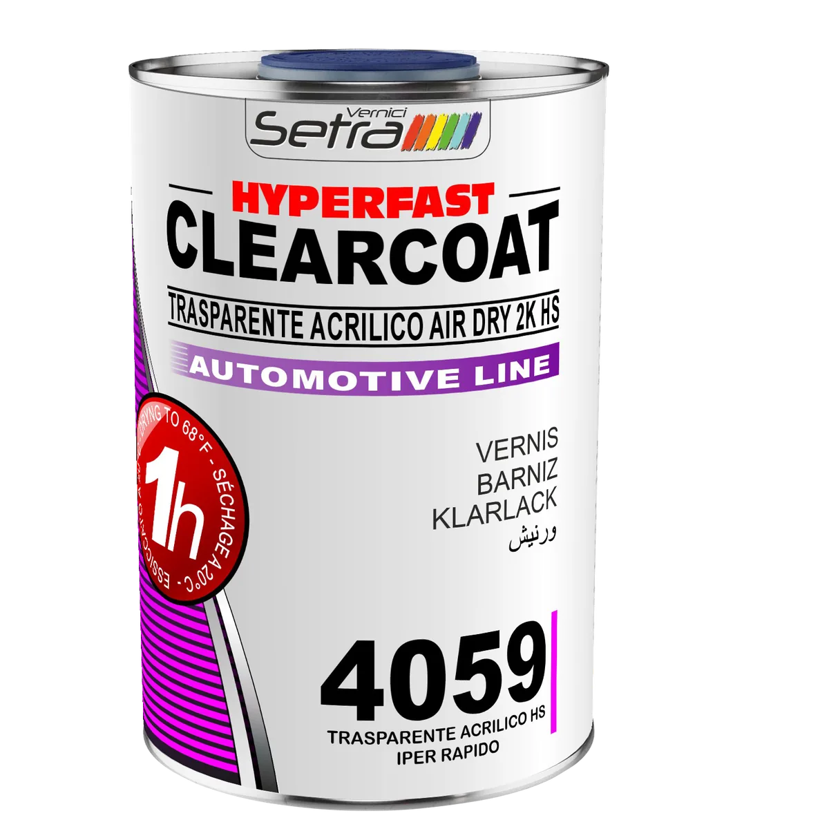 4059 4059 2K HS HYPERFAST CLEARCOAT AIR DRY 2:1