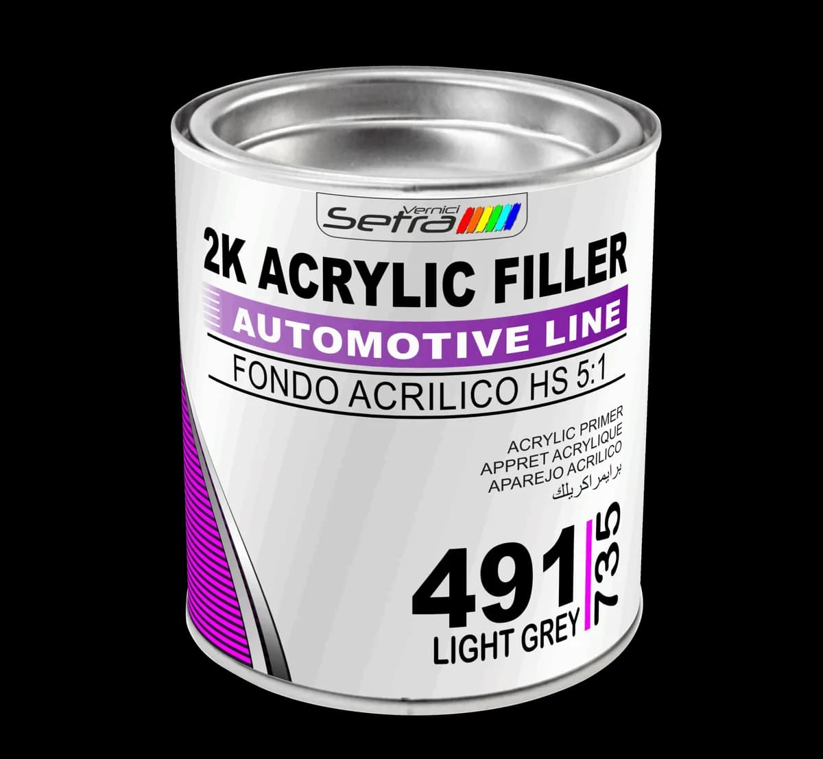 491 491 2K ACRYLFILLER 5+1 HS