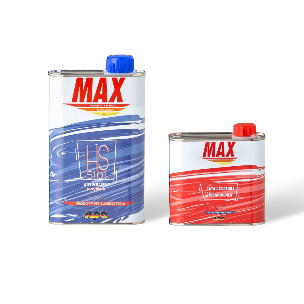 Max transparent acrylic HS Anti-scratch and Hardener